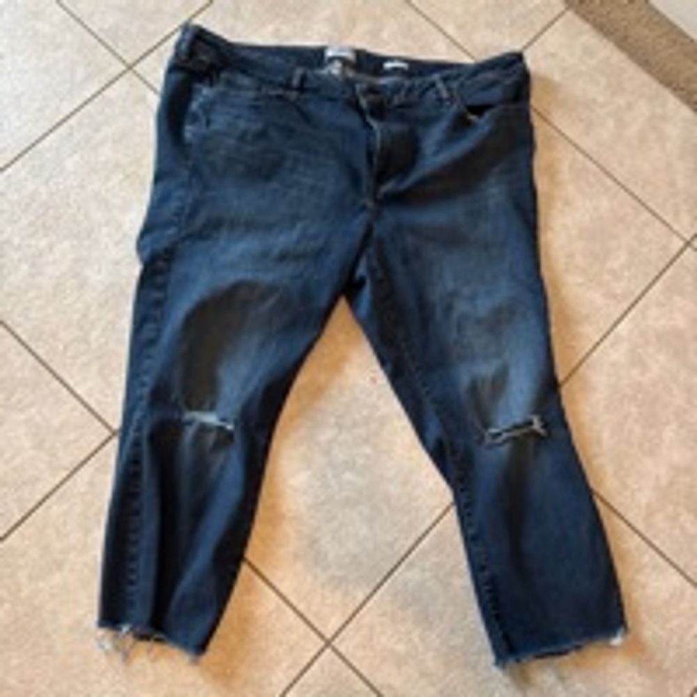 Women's William Rast Jeans, Size 24, Dark Wash Blue